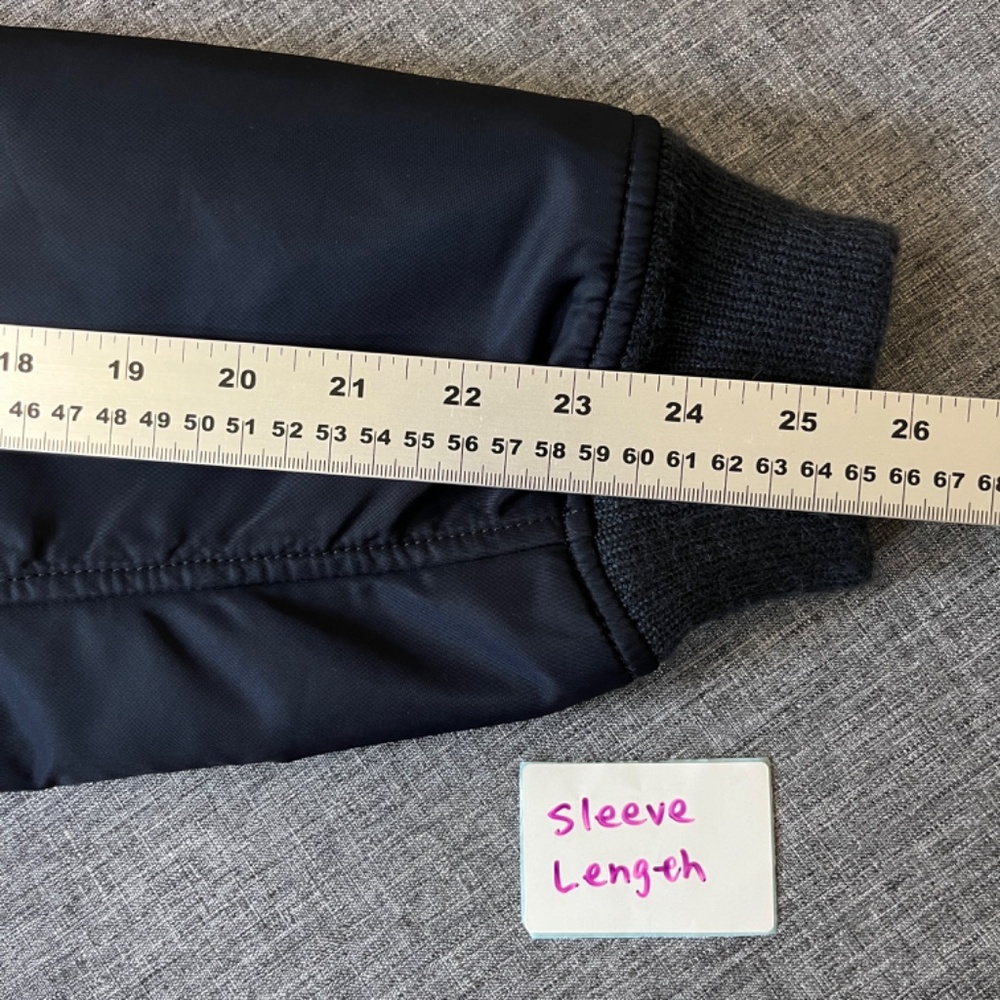 Polo Ralph Lauren Coastal Military Twill Bomber Jacket - Men's Size L - Blue - Picture 10 of 10